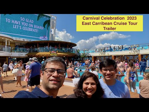 Trailer - Carnival Celebration East Caribbean Cruise Tour April 2023| Miami