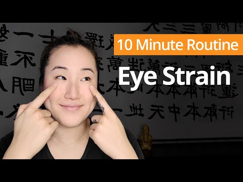 Exercises for EYE STRAIN | 10 Minute Daily Routines