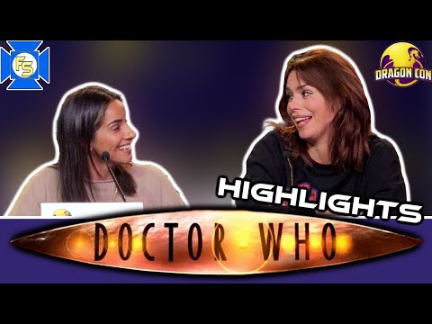 DOCTOR WHO Companions Panel Highlights – Dragon Con 2023