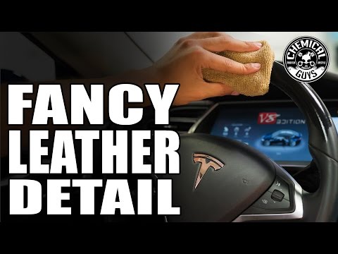 How To Clean And Condition Leather - Tesla V8 Edition - Chemical Guys Car Care