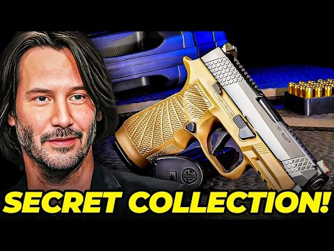 Keanu Reeves Shows His TOP 15 Private Gun Collection