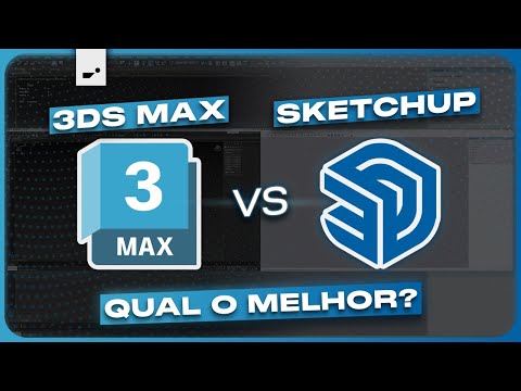 3ds Max ou SketchUp - Qual o MELHOR SOFTWARE 3D para 2024?