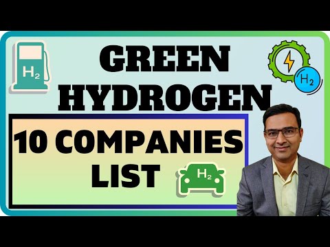 10 Green hydrogen Stocks to watch | Green hydrogen and renewable energy share in India