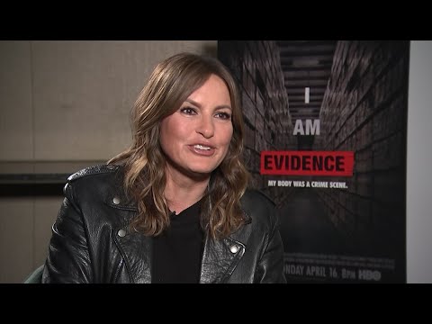 Mariska Hargitay holds back tears promoting doc