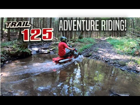 Adventure Riding with the 2021 Honda Trail 125 / CT125 / Hunter Cub!