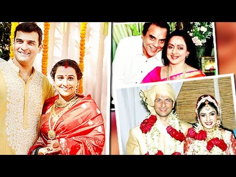 Bollywood Actresses Who Married 'DIVORCED' Men!!