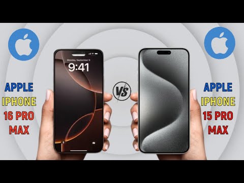 Apple iPhone 16 Pro Max vs Apple iPhone 15 Pro Max || Full Comparison ⚡ Which one is Best...