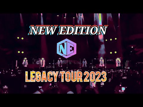 New Edition Legacy Tour 2023 Hampton Coliseum VA Full Concert Video 40th Year Anniversary