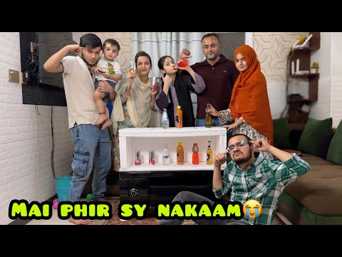 Arrange The Drink🍺|CHALLENGE||😜mama papa ki funny laraai hogai😂