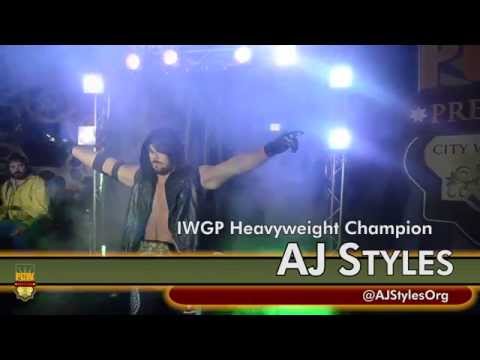 WWE's AJ Styles - Full Entrance At PCW Showdown