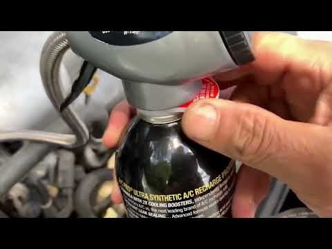 How too 2007 Toyota Sienna A/C Air Conditioner Pro Ultra Synthetic R-134a Refrigerant Recharge Kit