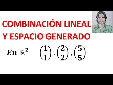 Conjunto GENERADOR de un ESPACIO VECTORIAL / Combinación Lineal y ESPACIO GENERADO ejercicios