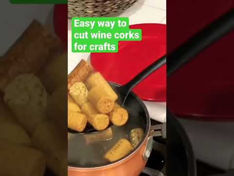 How to Cut Wine Corks- Best tip for wine cork crafts