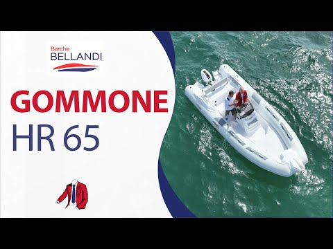 GOMMONE HR 65 con motore HONDA da 40 cavalli, guida anche senza patente // Barche Bellandi