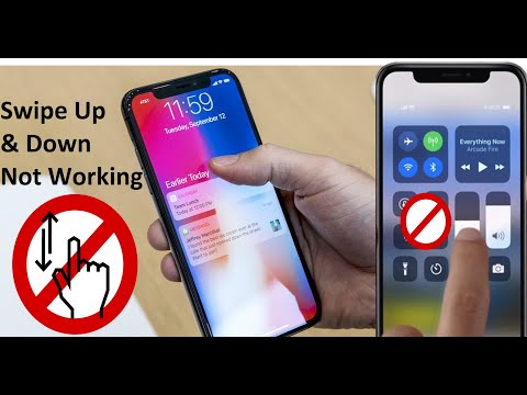 How to Fix Swipe Up & Down Not Working in iPhone Notification, Control Center, App Switcher Close