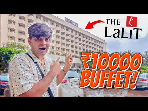 Trying Rs10,000 Breakfast Buffet at 5 Star Hotel Lalit