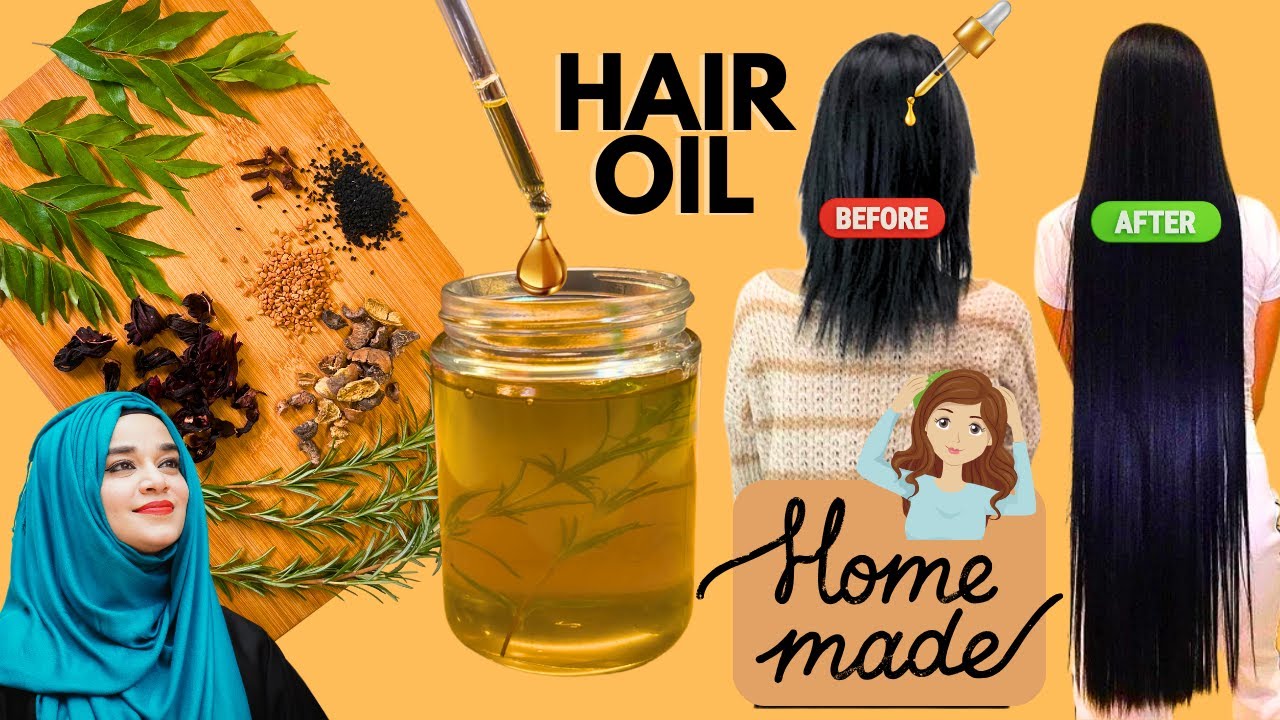 MAGIC HAIR OIL FOR HAIR GROWTH⭐️ 100% RESULTS! Ramsha Sultan #hairoil #hairfall #hair #homeremedies