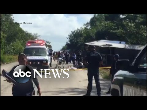 8 American tourists killed in Mexico bus crash