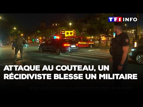 Militaire de l'opération Sentinelle attaqué à Paris : le suspect, déjà connu pour meurtre