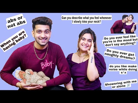 Asking My Wife **JUICY** Questions Guys Are Too Afraid To Ask | Abhishek & Miesha