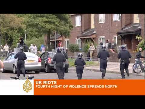 UK riots: Fourth night of violence spreads north