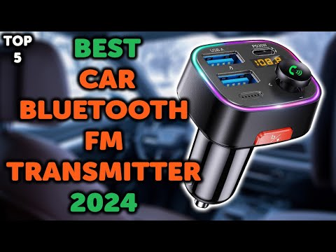 5 Best Bluetooth FM Car Transmitter | Top 5 Car Bluetooth FM Transmitters in 2024