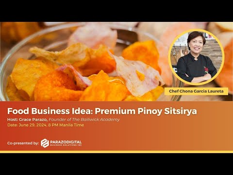 Food Business Idea: Premium Pinoy Sitsirya