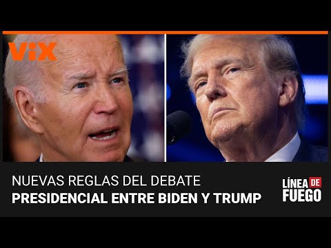 Debate presidencial entre Joe Biden y Donald Trump: ¿quién se beneficia más con las nuevas reglas?