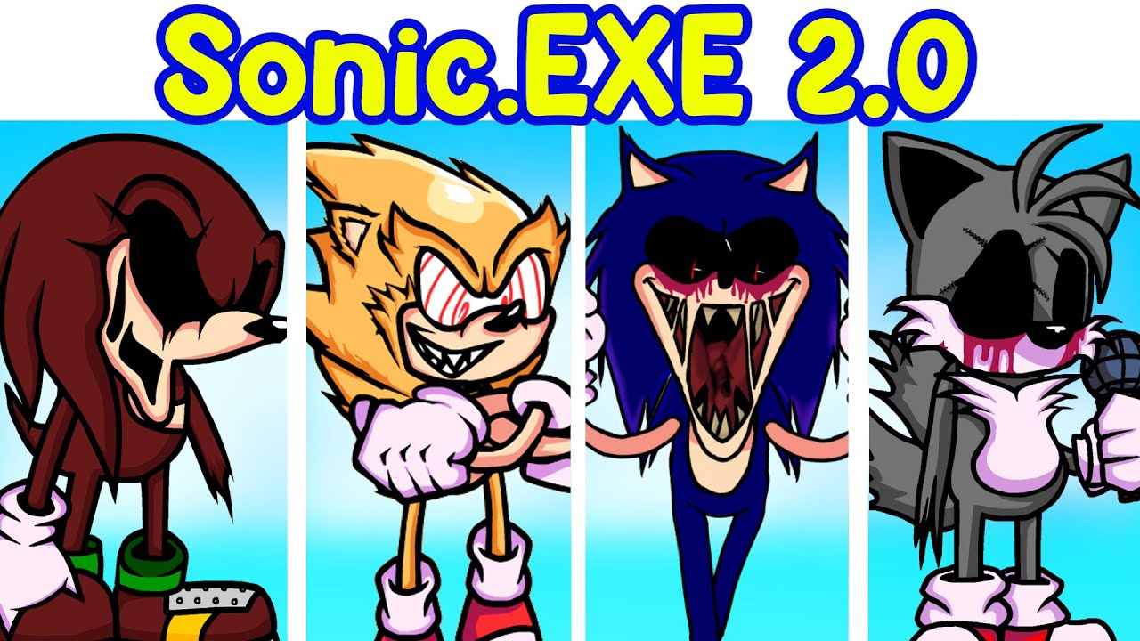 Friday Night Funkin': VS Majin Sonic Full Week + Secret Song [FNF Mod HARD]  Sonic.EXE Creepypasta 