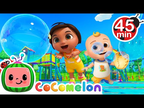 Bubble Race | Nina's ABCs  | CoComelon Songs for Kids & Nursery Rhymes