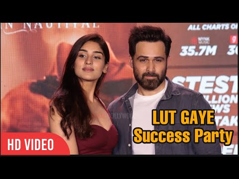 Gorgeous Yukti Thareja and Emraan Hashmi CUTE Moment together at LUT GAYE Success Celebration