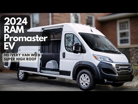 New 2024 RAM Promaster EV Delivery Van With SUPER HIGH ROOF