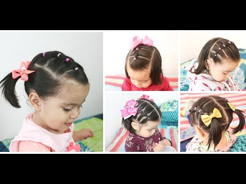 PEINADOS RAPIDOS PARA NIÑA l EASY BABY GIRLS HAIRSTYLES