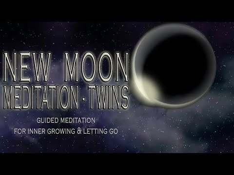 NEW MOON 2024 Meditation June guided GEMINI Twins for inner flexibility curiosity letting go