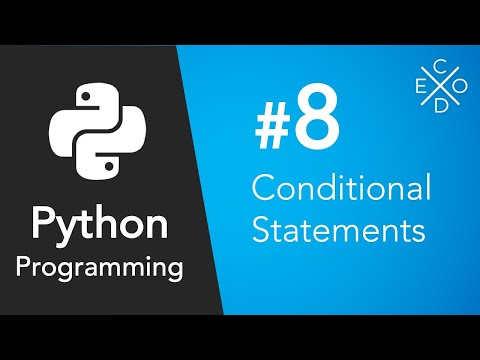 Python Programming #8 - Conditional Statements