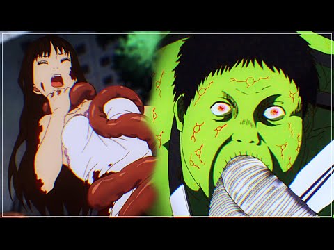 أنمي مرعب | ممنوع للقلوب الضعيفة ! | Horror Anime