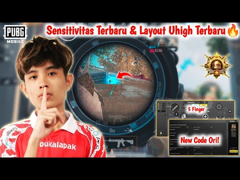 Kode Sensitivitas BTR Uhigh Terbaru & Kode Layout Uhigh |Sensitivitas PUBG & Kode Layout PUBG, NEW