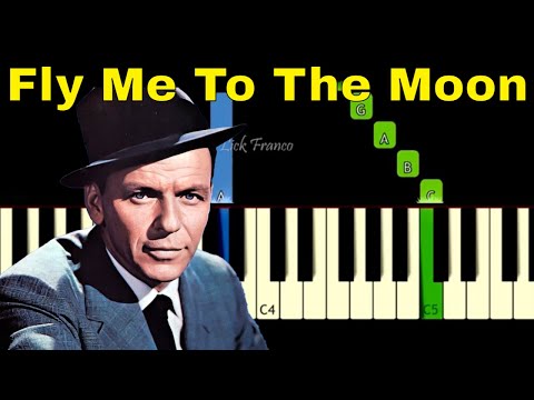 Fly Me To The Moon  EASY Piano Frank Sinatra