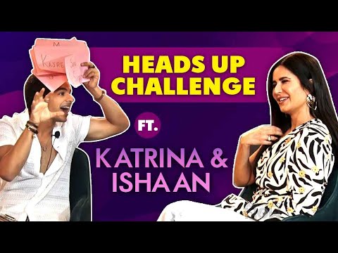 FUNNIEST Heads Up Challenge Ever Ft. Katrina Kaif & Ishaan Khatter | Phone Bhoot | Exclusive