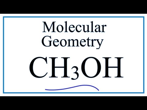 CH3OH Molecular Geometry / Shape and Bond Angles (Methanol)