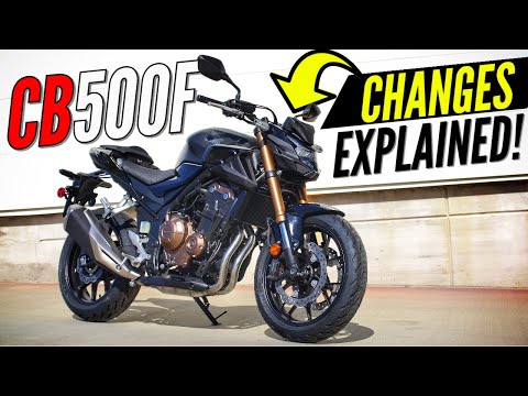 New 2023 Honda CB500F Changes Explained!