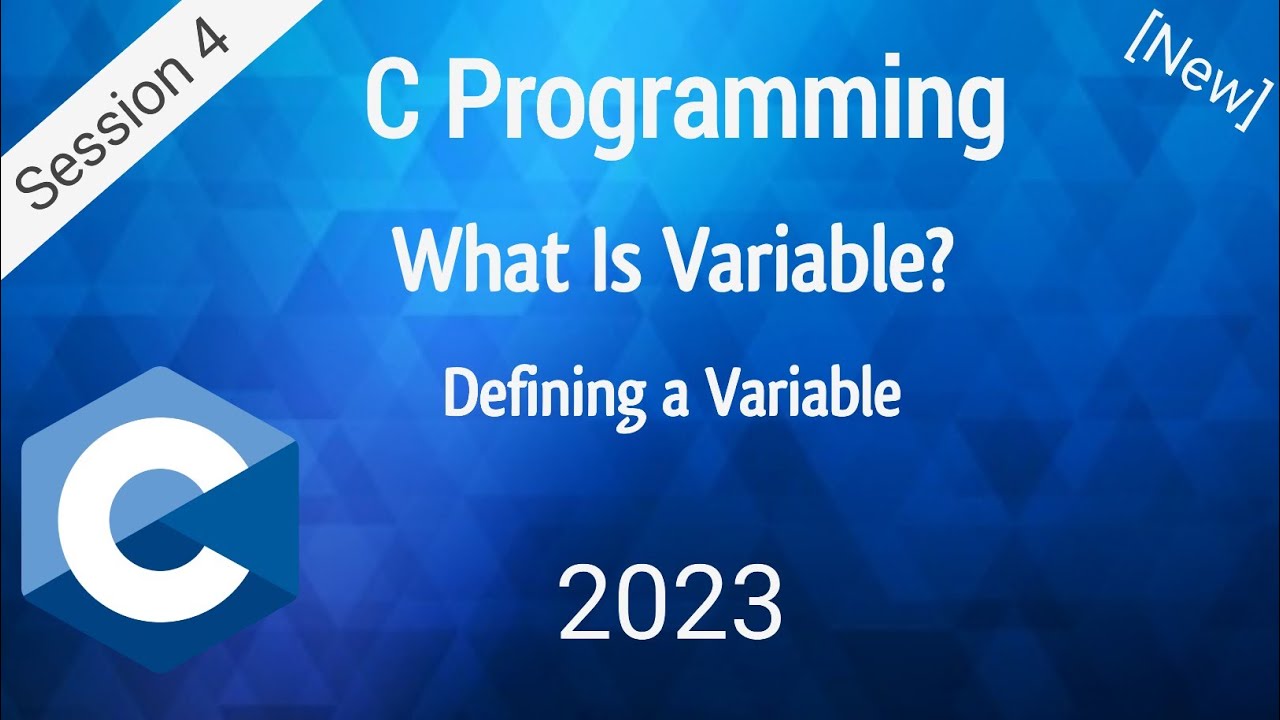 دوره برنامه نویسی زبان سی/متغیر در زبان C جلسه اول /Variable In C programming Language Session One