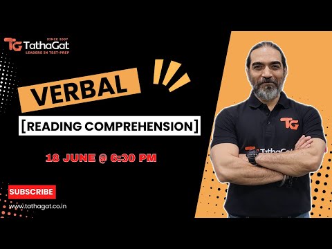 CAT Prep: Reading Comprehension Techniques by Kumar Sir | Boost Your CAT Score | Conquer CAT Verbal