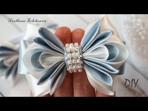 🎀Оригинальные Бантики из ленты 2,5 см🎀 DIY🎀 Светлана Золотарева