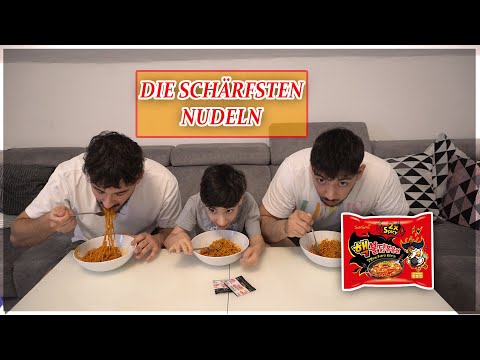 WIR ESSEN DIE "SCHÄRFSTEN NUDELN DER WELT" / CHALLENGE