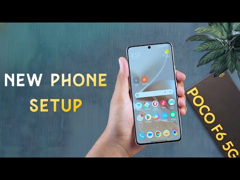 Poco F6 New Phone Setup Guide | How to First Setup Poco F6 Pro