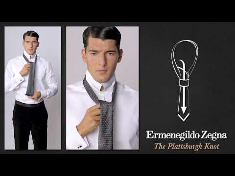 How to Tie a Plattsburgh Knot - Ties Around the World - The Knots  - Ermenegildo Zegna