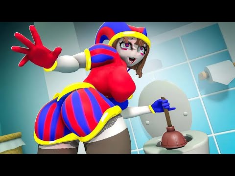 Pomni x Jax Love 123 | The Amazing Digital Circus Pomni World in Gmod