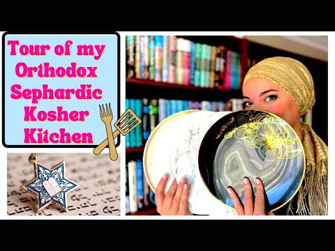 Come on a Tour of my Orthodox Sephardic Kosher Kitchen | 5 Sets of Dishes, 2 Sinks, ALL EXPLAINED