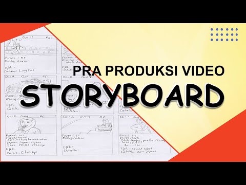 Cara Membuat STORYBOARD pada Tahap Pra Produksi Video